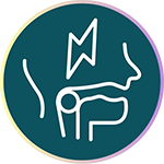 Icon to represent trouble swallowing. Icon to represent trouble swallowing.