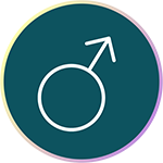 Icon to represent erectile dysfunction. Icon to represent erectile dysfunction.
