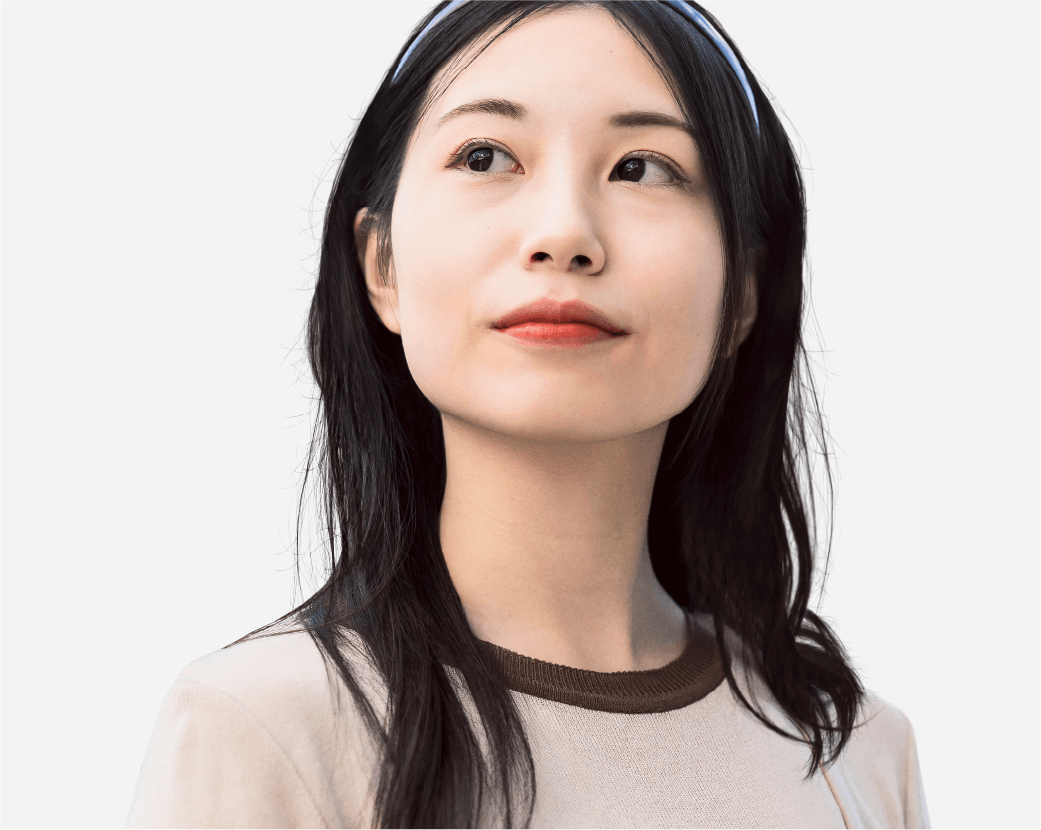 Image of a young woman. Image of a young woman.