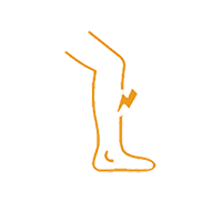 Icon to represent bone pain. Icon to represent bone pain.