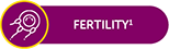 Icon of an egg and sperm representing fertility. Icon of an egg and sperm representing fertility.