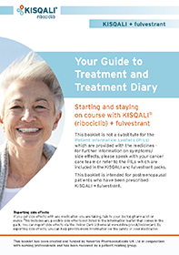 Preview image: Patient information booklet: KISQALI + fulvestrant. Preview image: Patient information booklet: KISQALI + fulvestrant.