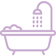 Bath icon.