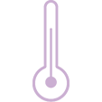 Thermometer icon.