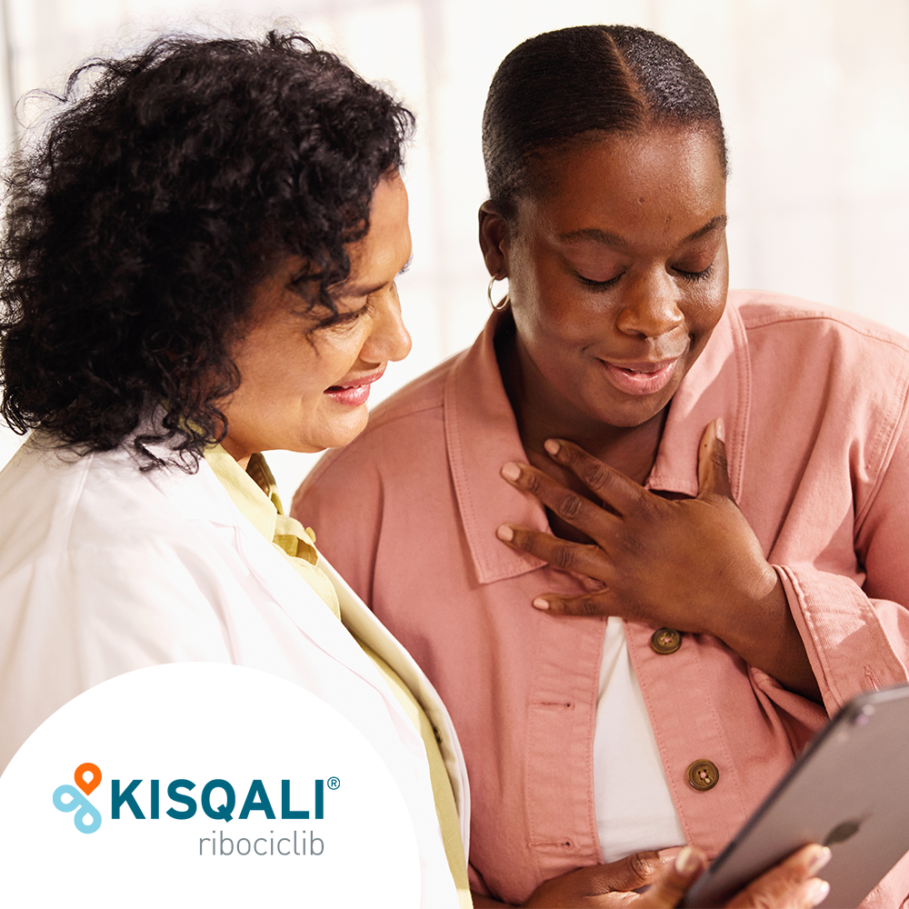 Hero banner. KISQALI® (ribociclib) logo. Hero banner. KISQALI® (ribociclib) logo.