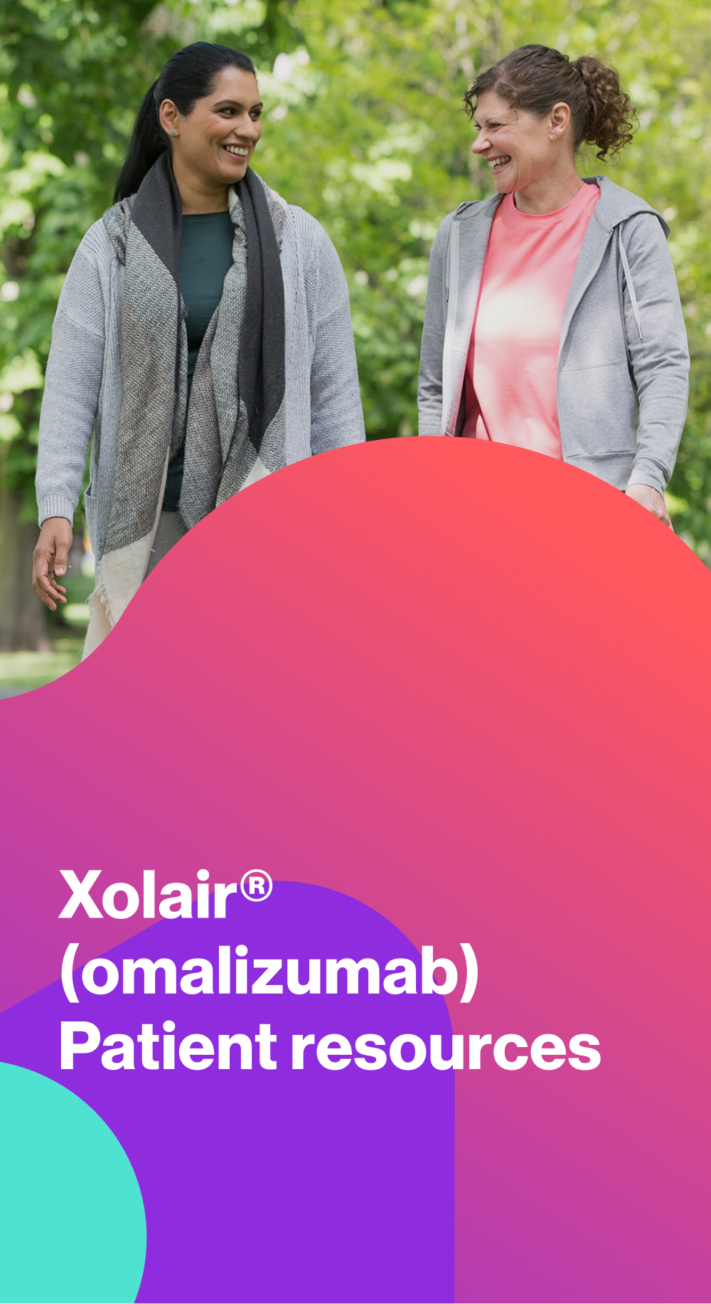 Xolair (omalizumab) hero image. Xolair (omalizumab) hero image.