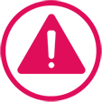 Warning triangle icon Warning triangle icon