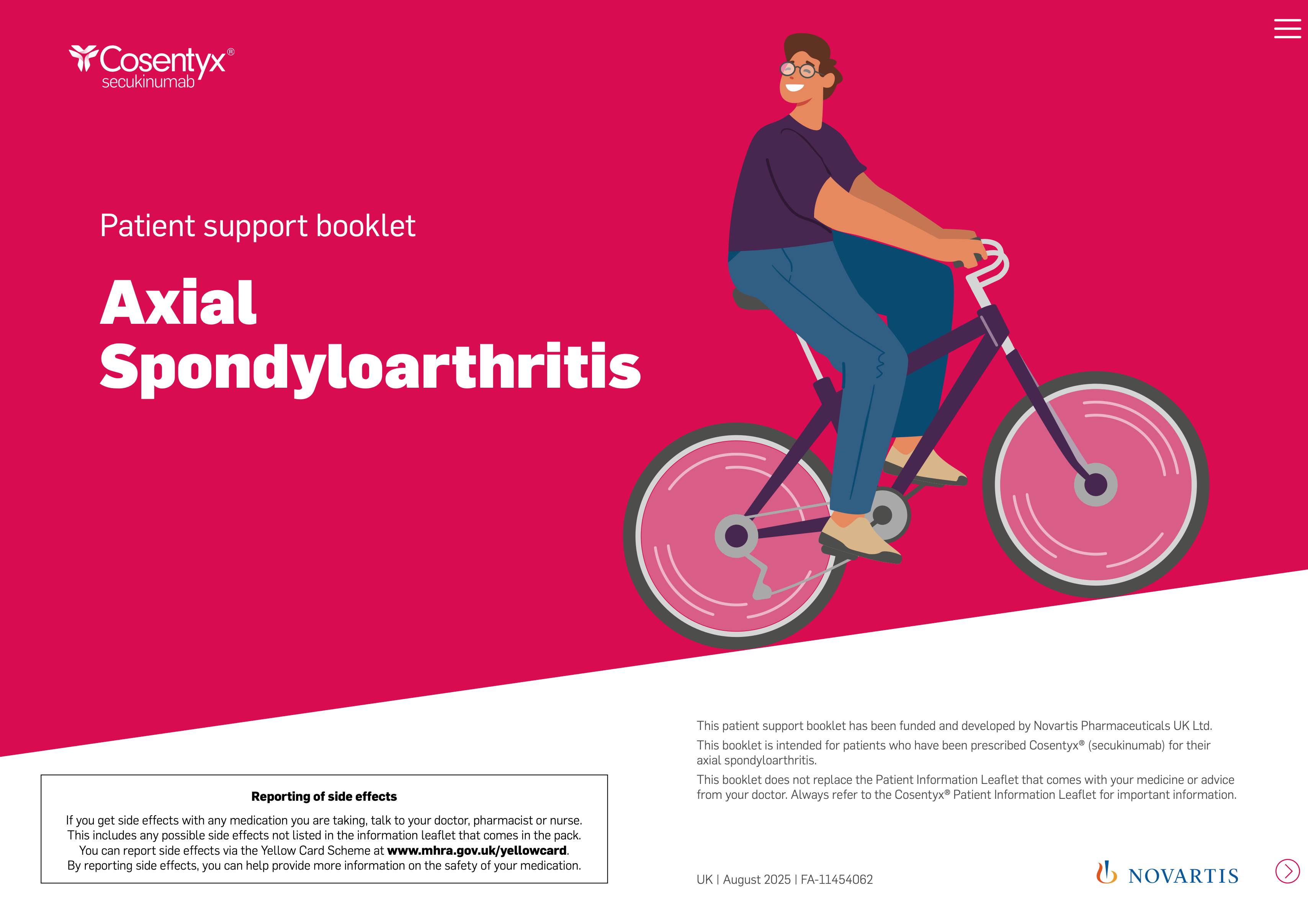 Preview image. Ankylosing Spondylitis patient pack. Preview image. Ankylosing Spondylitis patient pack.