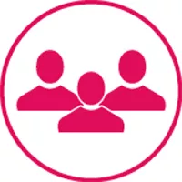 Group of people icon.