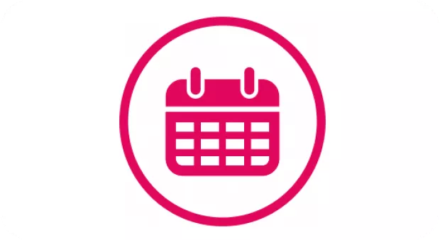 Icon of a calendar.