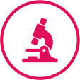  Icon of a microscope.