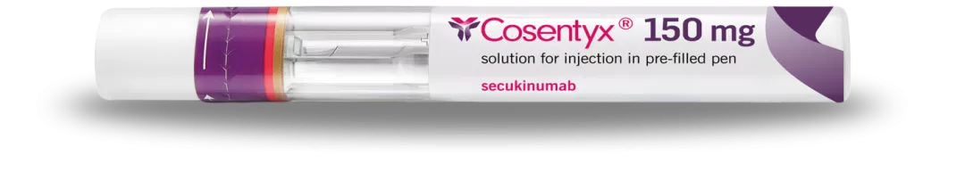  Image of the Cosentyx SensoReady® 150mg pen.