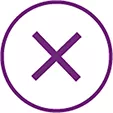 Icon of a cross to represent no data for the Paediatric population.