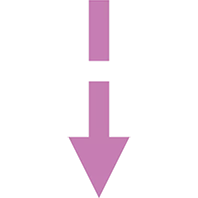 Downward arrow.