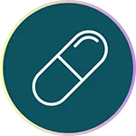 Pill icon. 