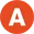 Circle with the letter A icon.