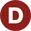 Circle with the letter D icon.