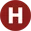 Circle with the letter H icon.