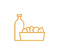 Icon of food and drink.