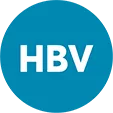 Circle with the letters HBV.