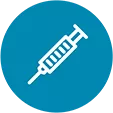 Syringe icon.