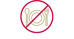 Do not eat icon.