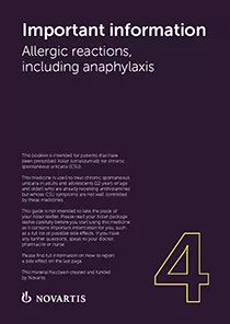 Preview image. Xolair patient self-administration online starter-kit: Important information PDF. Preview image. Xolair patient self-administration online starter-kit: Important information PDF.