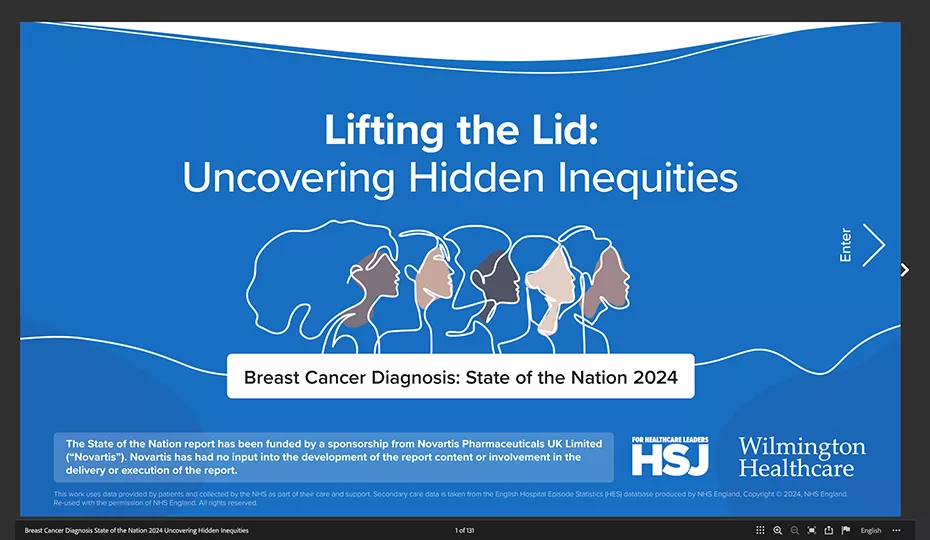 Preview image: Breast Cancer diagnosis: State of the nation 2024.