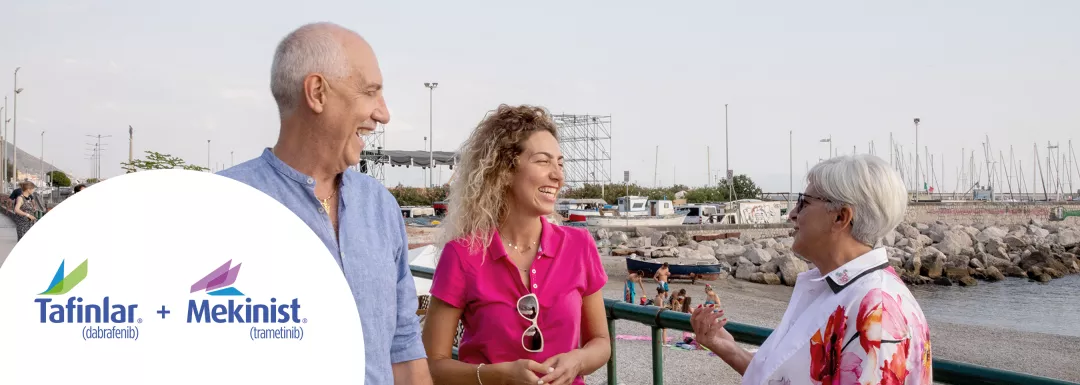 Hero Banner. TAFINLAR® (dabrafenib) + MEKINIST® (trametinib).