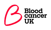 Blood cancer UK logo.
