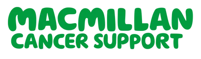 Macmillan cancer support logo.