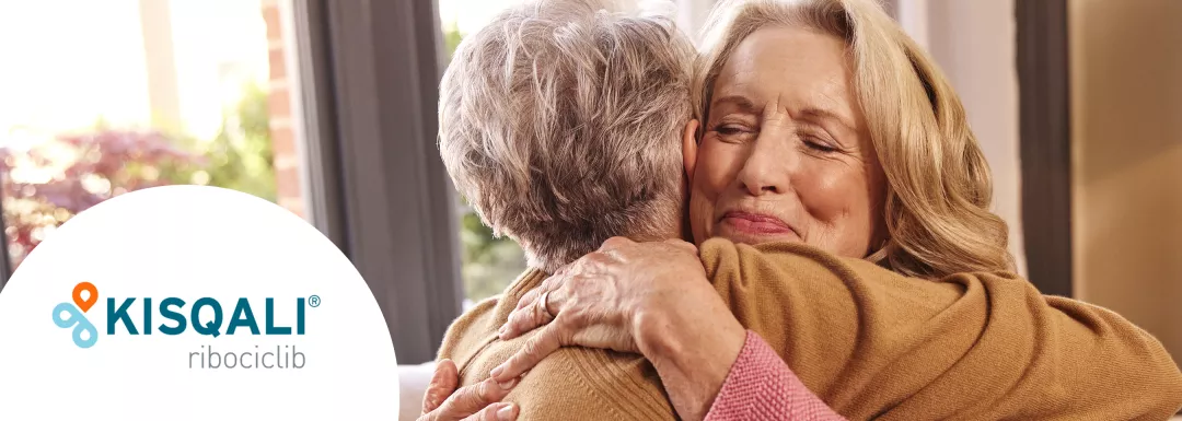 Hero banner.  KISQALI® (ribociclib) logo
