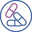 Capsules icon.