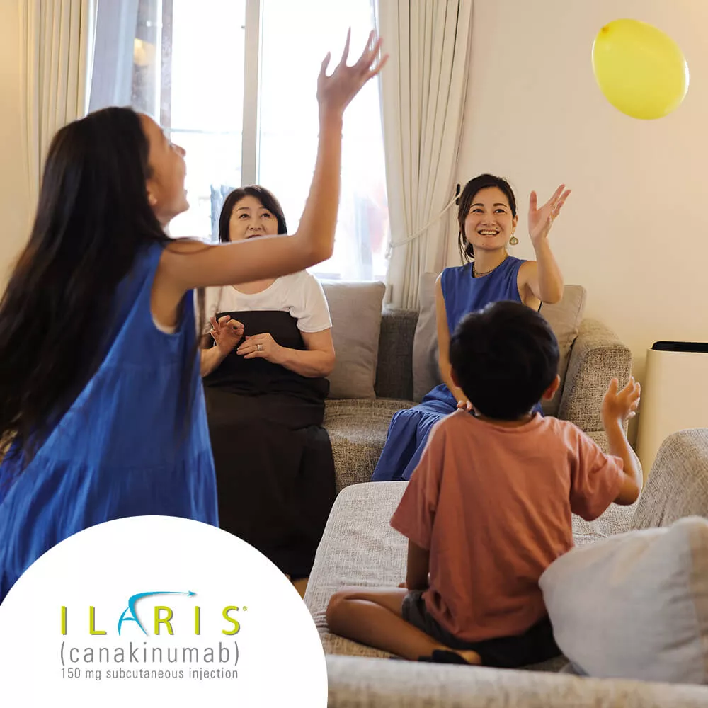 Top banner. ILARIS® (canakinumab).