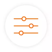 Abacus style icon representing adjustable dosing.