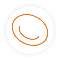 Icon of a blood cell.