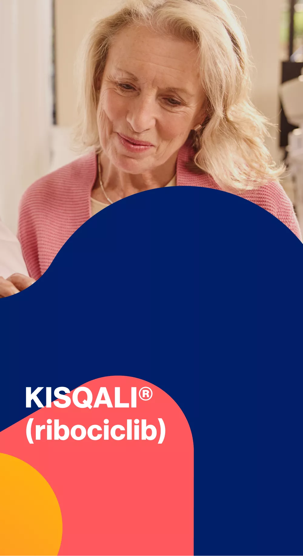 KISQALI® (ribociclib) hero image.
