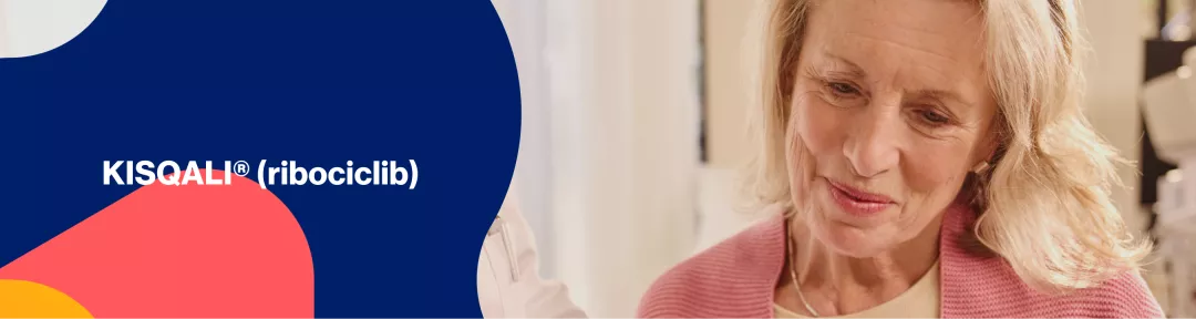KISQALI® (ribociclib) hero image.