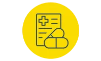 Icon to represent a dosing sheet.