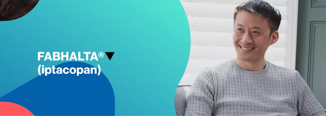 FABHALTA®▼ (iptacopan) hero image.