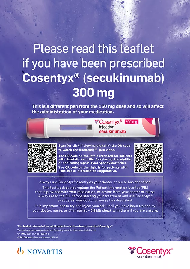 Preview image. UnoReady 300 mg alert leaflet.