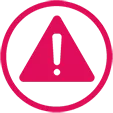 Warning triangle icon