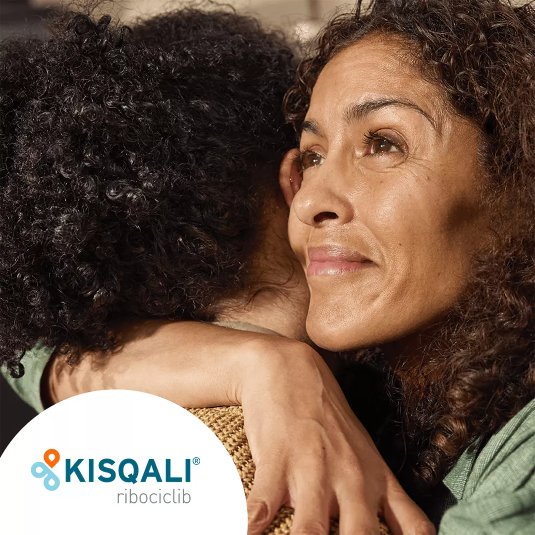 Hero Banner.  KISQALI® (ribociclib) logo.