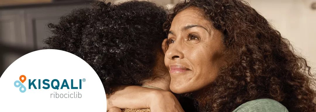 Hero Banner.  KISQALI® (ribociclib) logo.