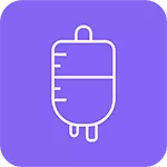 Icon to represent chemotherapy.