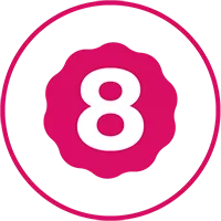 Number 8 icon