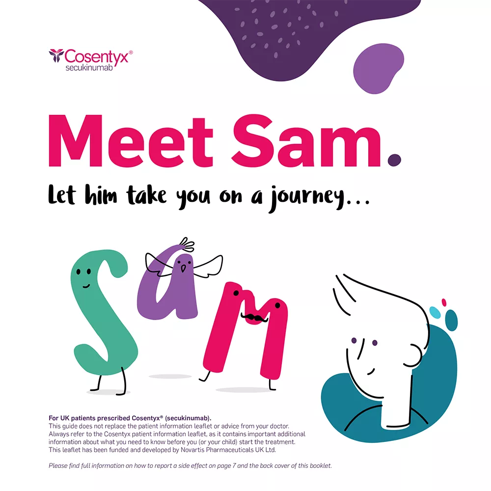 Preview image. Psoriasis patient pack for children.