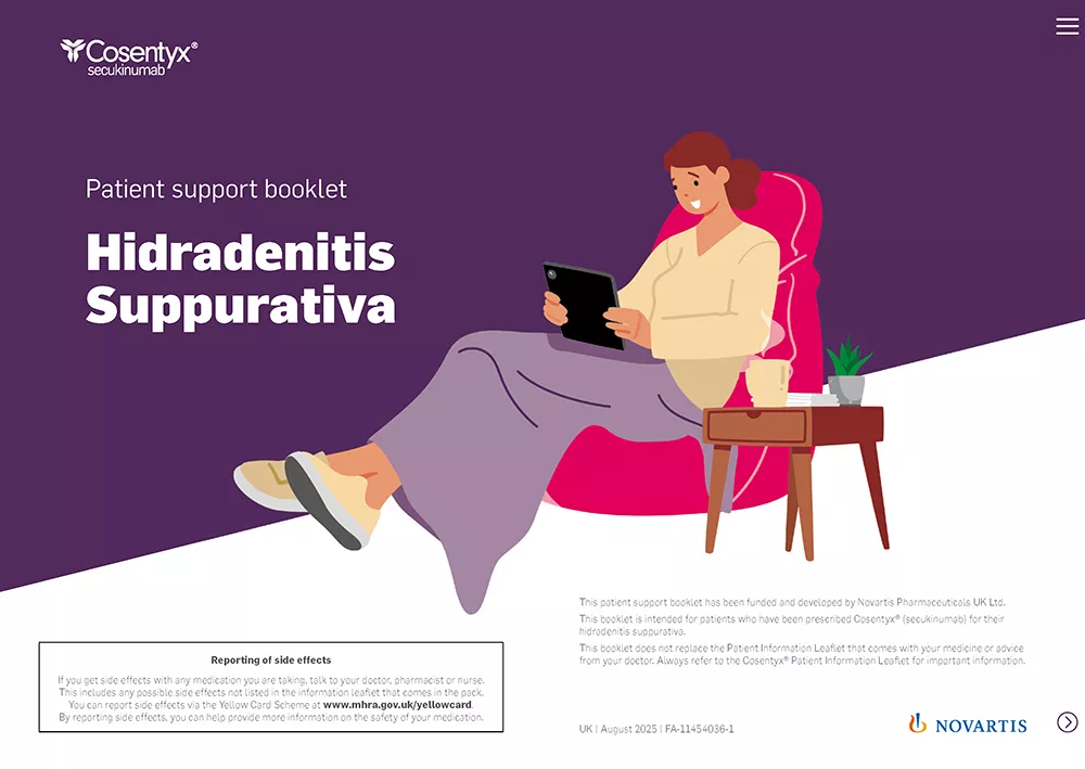 Preview image: Adult Hidradenitis suppurative digital patient pack.