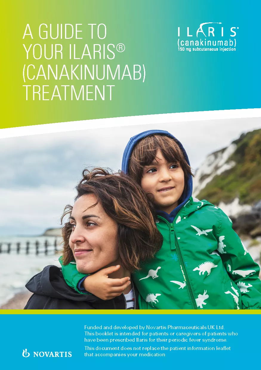 Image preview. ILARIS® (canakinumab) patient guide - English.