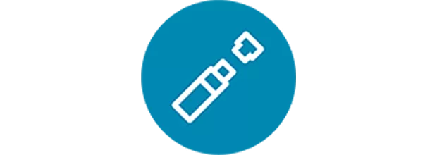 Icon of an injection pen representing injection-related reactions.